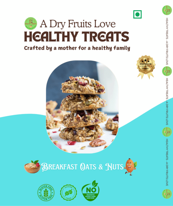 Breakfast Oats and Nuts Cookies - Image 2