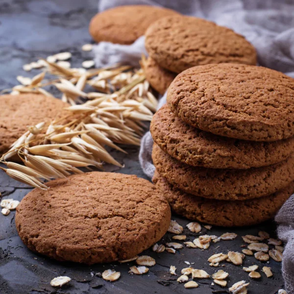 Sprouted Raagi Almond Cookies