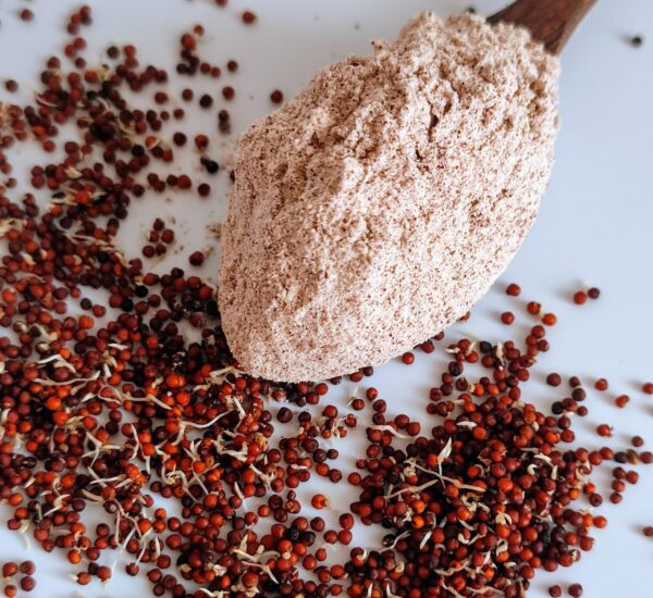 Organic Sprouted Finger Millet (రాగులు) Flour - Pre Soaked
