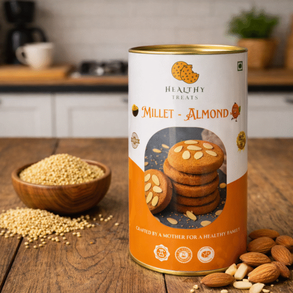 Millet Almond Cookies