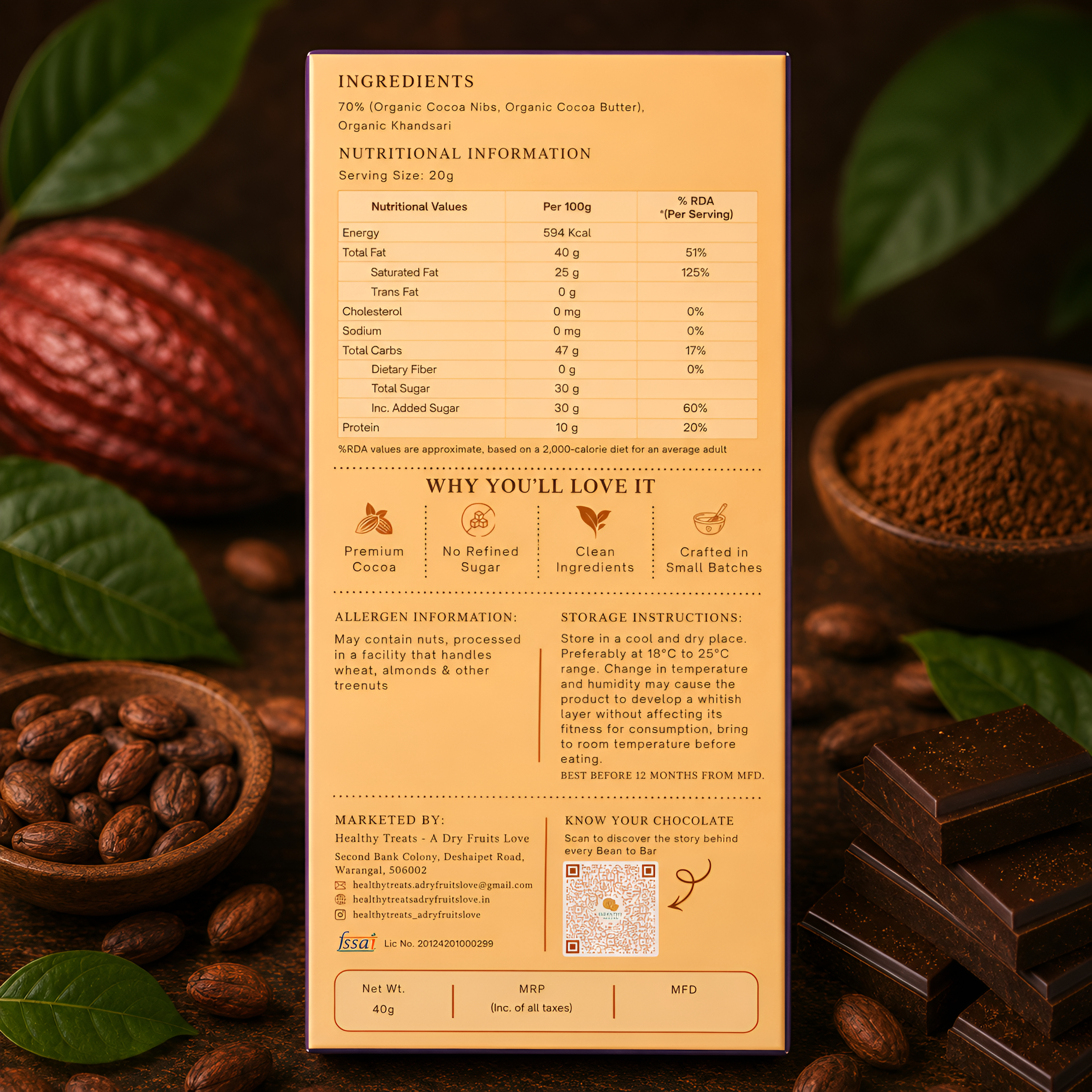 70% Dark Chocolate - Image 2