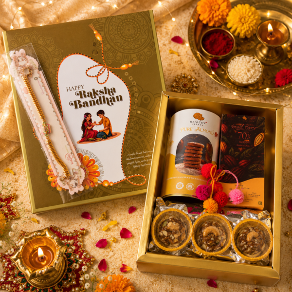Golden Rakhi Treats